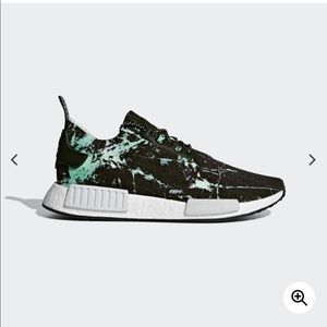 SOLD like new Adidas NMD R1 green marble